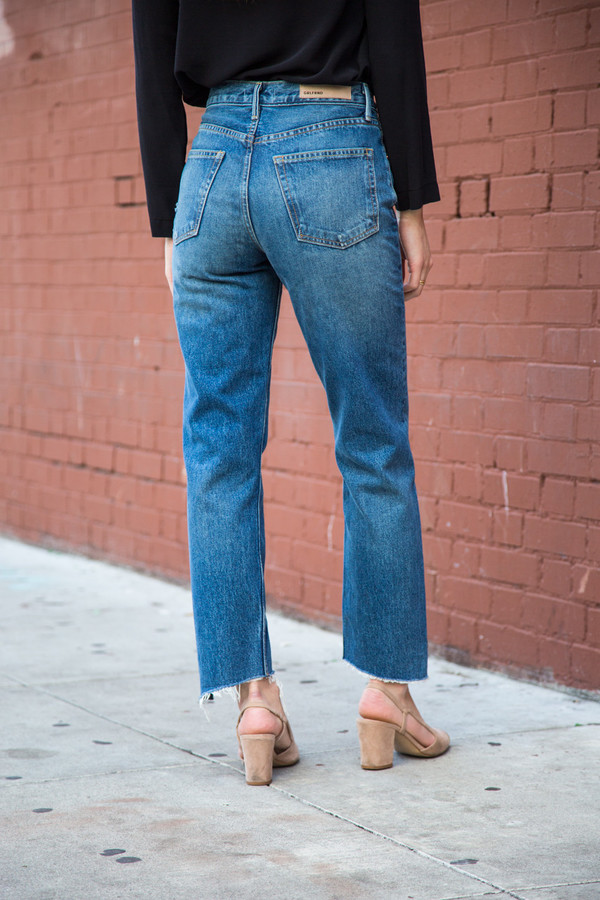 Grlfrnd Helena Low Rise Jean In Close To You Grlfrnd Helena Low Rise Jean In Close To You