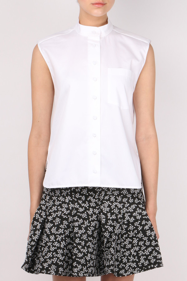 Carven Short Sleeveless Shirt Carven Short Sleeveless Shirt