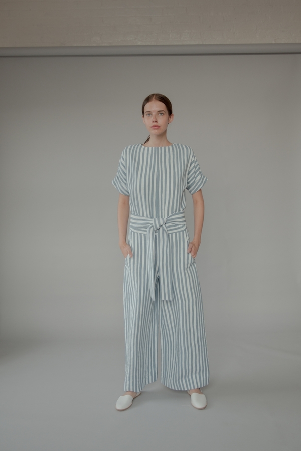 Luisa et la Luna Ilete in Jumpsuit Formentera Stripe Luisa et la Luna Ilete in Jumpsuit Formentera Stripe