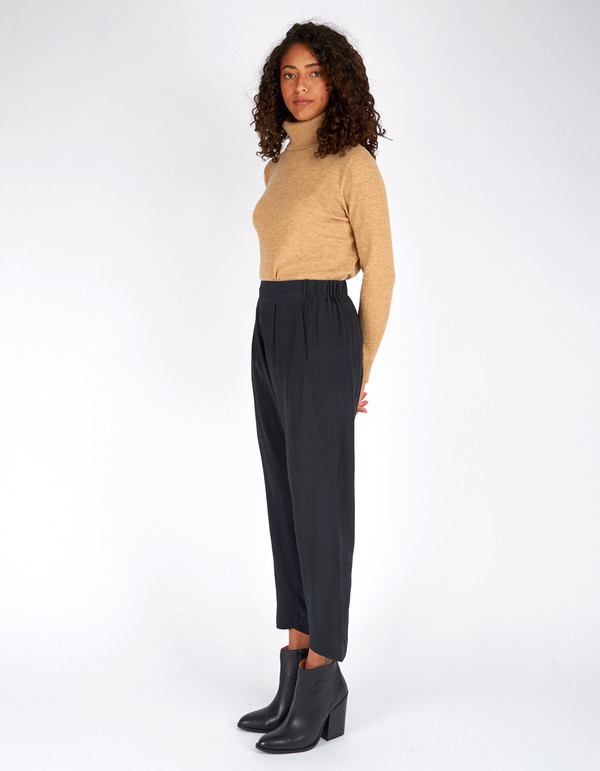 Ali Golden Elastic Waist Pant Black Ali Golden Elastic Waist Pant Black