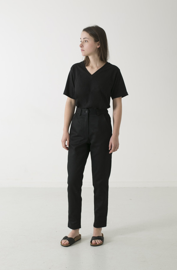 GOOD STUDIOS HEMP JERSEY V TEE GOOD STUDIOS HEMP JERSEY V TEE