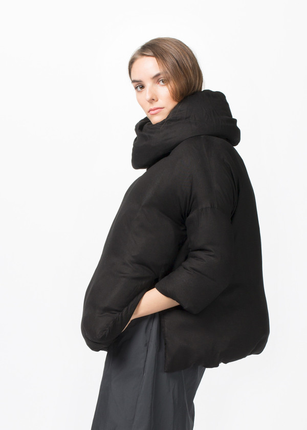 Album di Famiglia Cowl Neck Puff Pullover Album di Famiglia Cowl Neck Puff Pullover