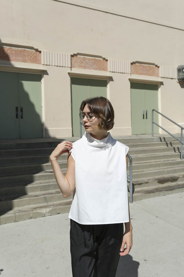 Priory Kku Top in White Priory Kku Top in White