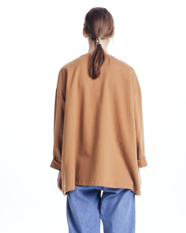 Revisited Matters Sweatshirt sweater in Clay Revisited Matters Sweatshirt sweater in Clay