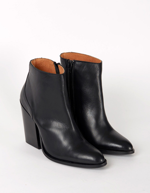 Selected Femme Tania High Heel Boot Black Selected Femme Tania High Heel Boot Black