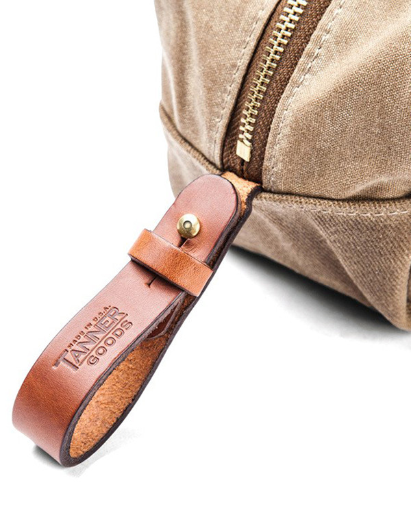 Tanner Goods Drifter Dopp Kit Waxed Field Tan Tanner Goods Drifter Dopp Kit Waxed Field Tan