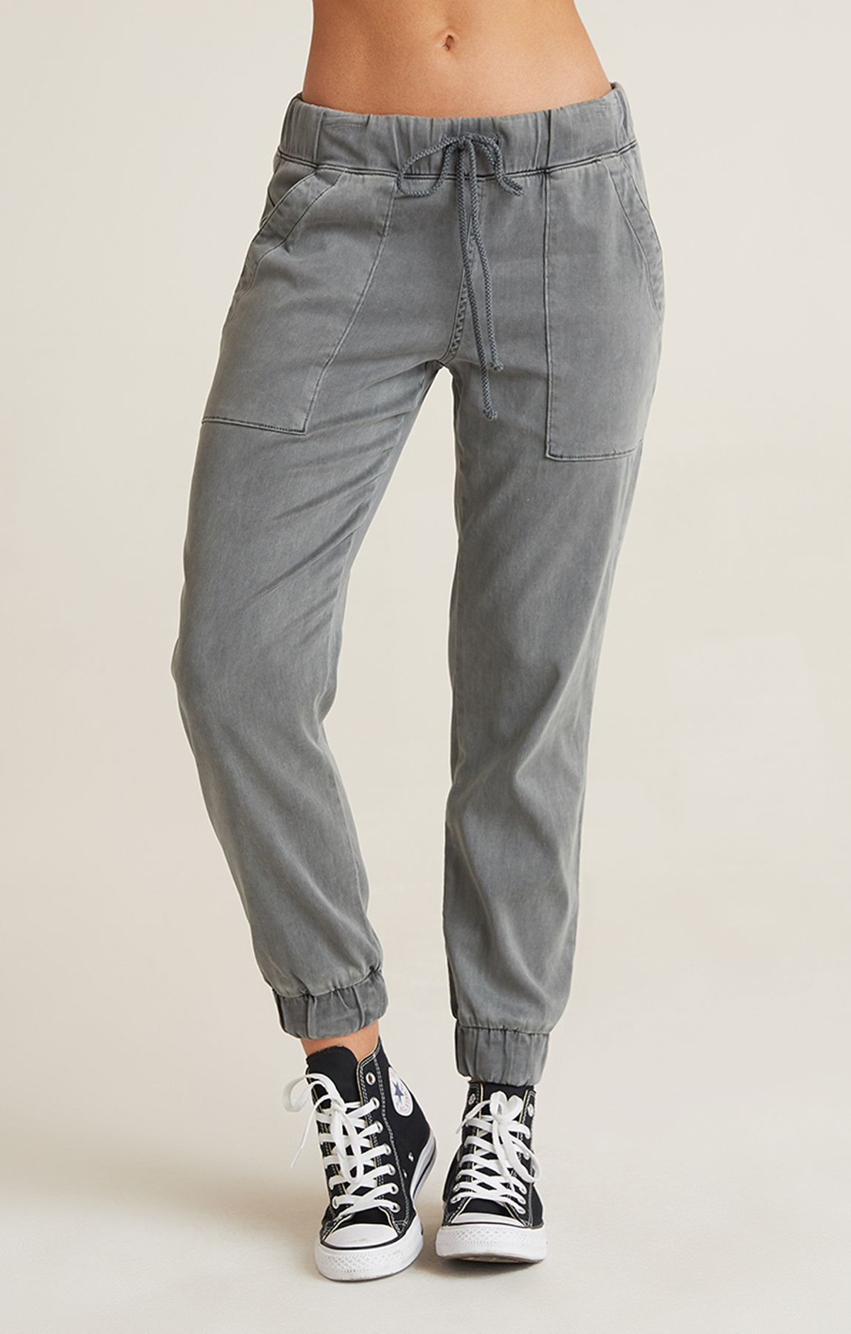 Bella Dahl Pocket Jogger - Gunmetal 