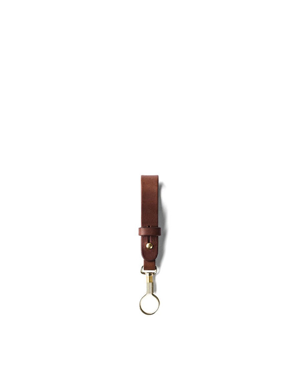 Tanner Goods Key Ring Lanyard Cognac Tanner Goods Key Ring Lanyard Cognac