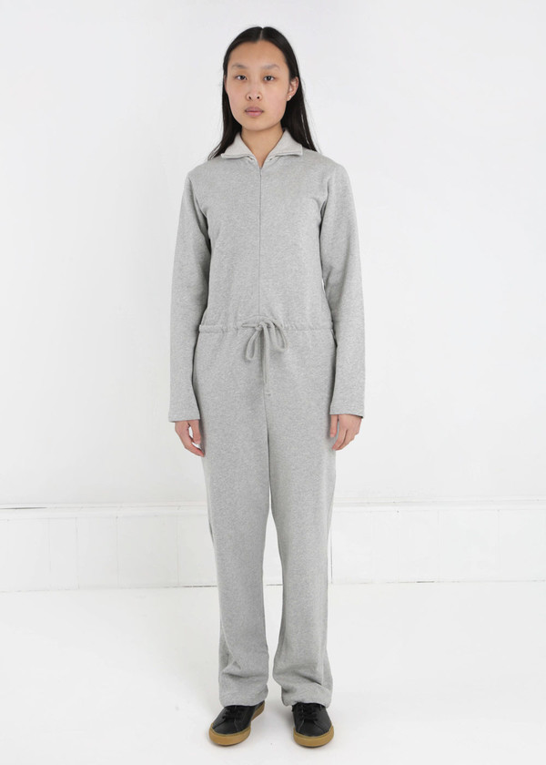 Baserange Grey Melange Doha Jumpsuit Baserange Grey Melange Doha Jumpsuit