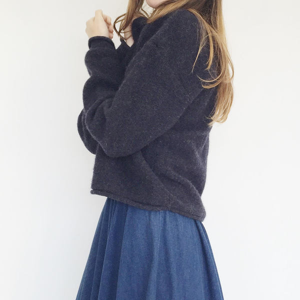 Johan Vintage Navy Woolrich Sweater Johan Vintage Navy Woolrich Sweater
