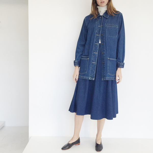 Johan Vintage Denim Circle Skirt Johan Vintage Denim Circle Skirt