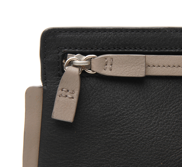 Black Large Pochette Clutch by Bonastre Black Large Pochette Clutch by Bonastre