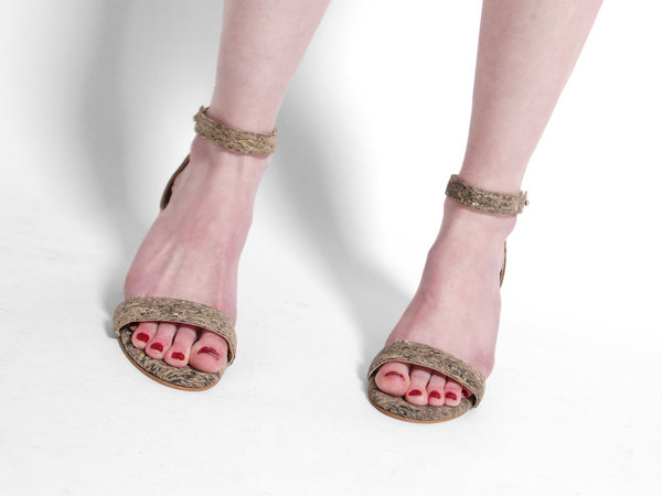 Sydney Brown Wedge Sandal - Tawny/Natural Sydney Brown Wedge Sandal - Tawny/Natural