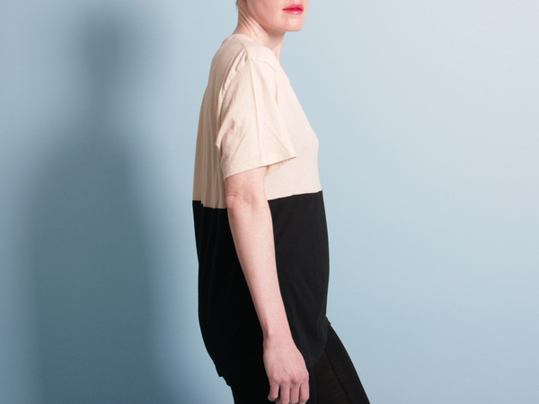 Correll Correll Ecke T-Shirt - Black/Natural Correll Correll Ecke T-Shirt - Black/Natural