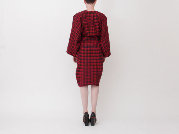 ANNTIAN Shapy Dress - Plaid ANNTIAN Shapy Dress - Plaid