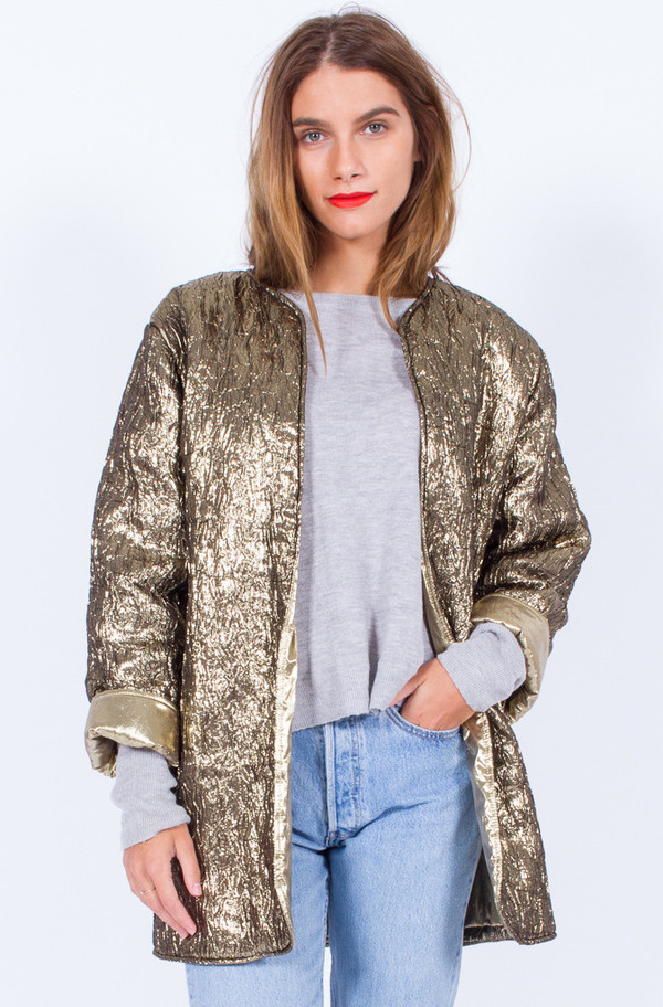 METALLIC JACKET (ONE SIZE) METALLIC JACKET (ONE SIZE)