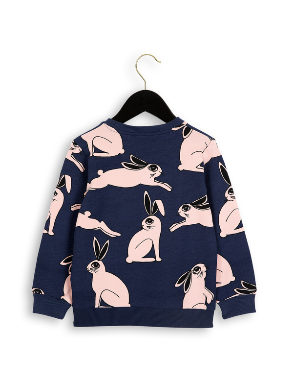 RABBIT SWEATSHIRT - DARK BLUE RABBIT SWEATSHIRT - DARK BLUE