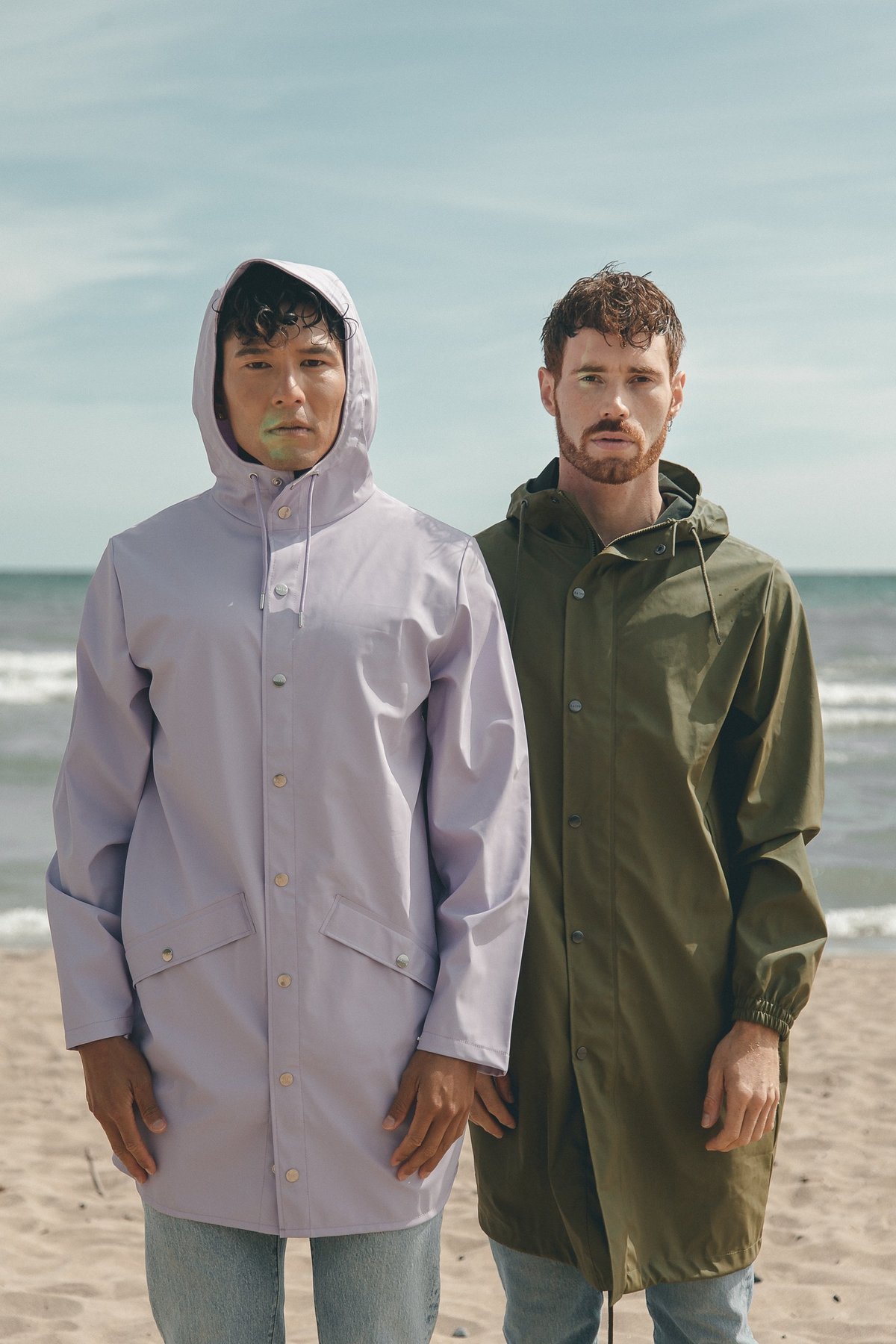 Rains Fishtail Parka - Sage | Garmentory