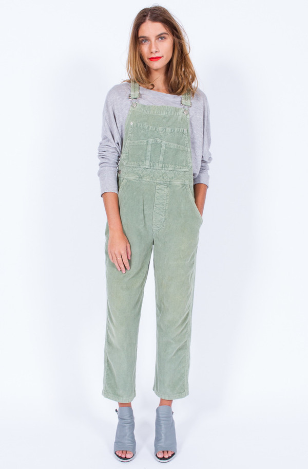 SAGE CORDUROY OVERALLS (SMALL) SAGE CORDUROY OVERALLS (SMALL)