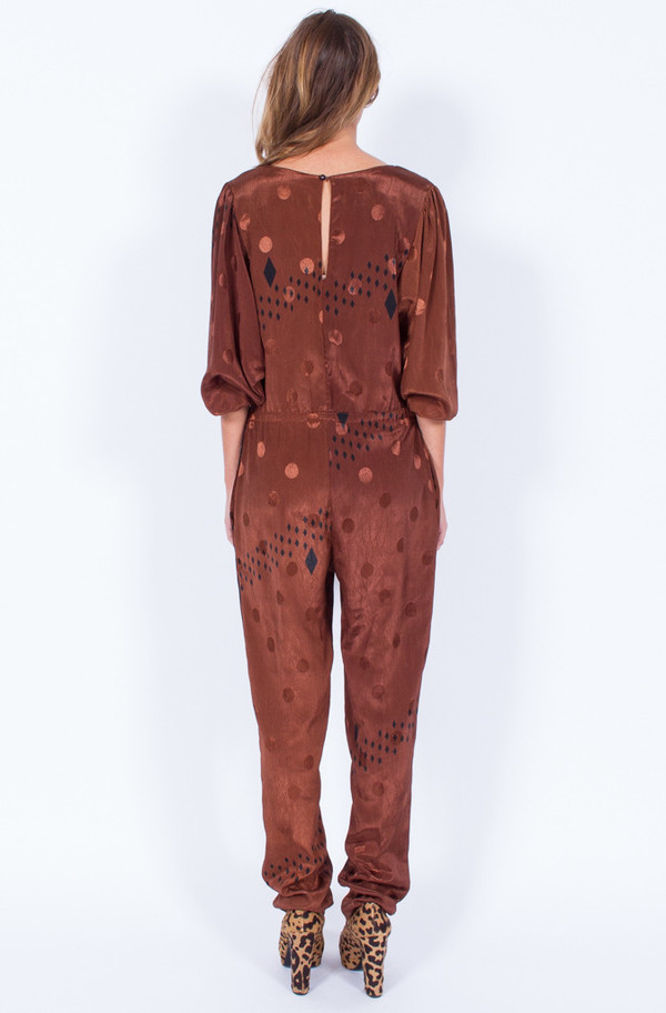 SPOTTED JUMPSUIT (MEDIUM-LARGE) SPOTTED JUMPSUIT (MEDIUM-LARGE)