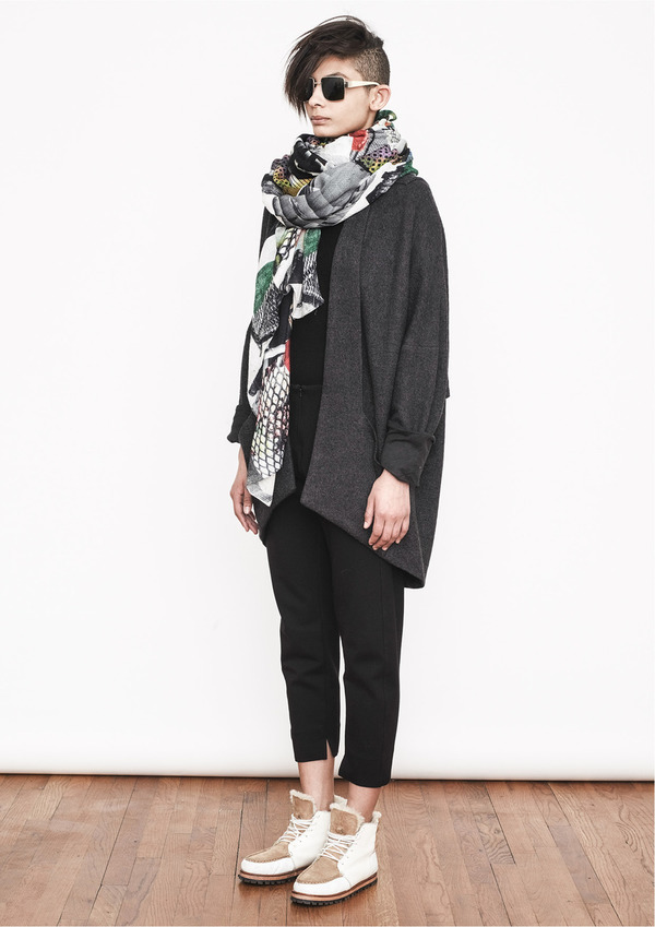 Berenik DIGITAL COLLAGE PRINT SCARF Berenik DIGITAL COLLAGE PRINT SCARF
