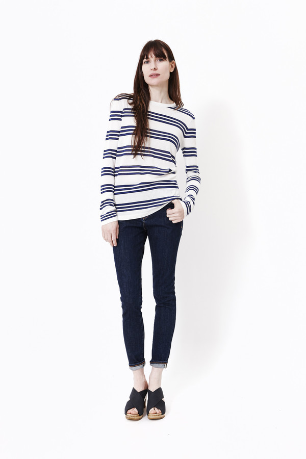 JENNI KAYNE Triple Striped Long Sleeve JENNI KAYNE Triple Striped Long Sleeve