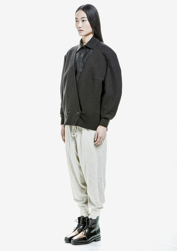 SHIRT LONG SLEEVES LINNEN/WOOL-COLLAR – BLACK SHIRT LONG SLEEVES LINNEN/WOOL-COLLAR – BLACK