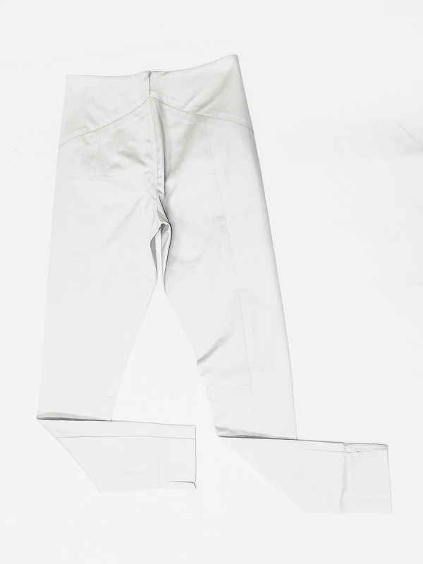 Berenik Skinny High Waist Stretch Trousers, Light Gray Berenik Skinny High Waist Stretch Trousers, Light Gray