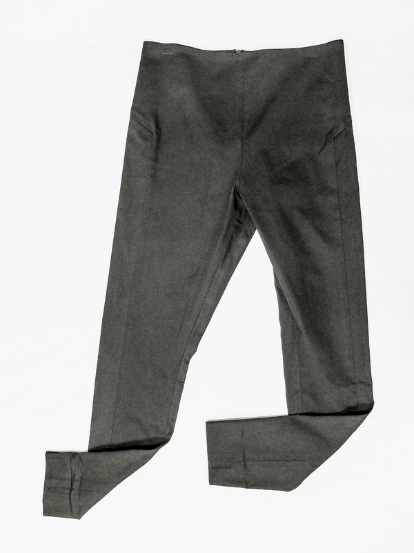 Berenik Skinny High Waist Stretch Trousers, Dark Gray Berenik Skinny High Waist Stretch Trousers, Dark Gray