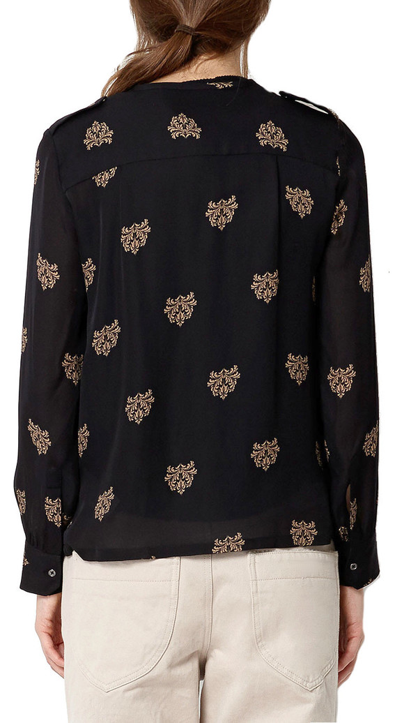 Hoss Intropia Silk Pattern Blouse Hoss Intropia Silk Pattern Blouse