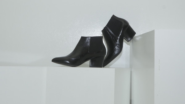 CROSSWALK SHOES POP UP SUNSET (2661) Black Leather CROSSWALK SHOES POP UP SUNSET (2661) Black Leather