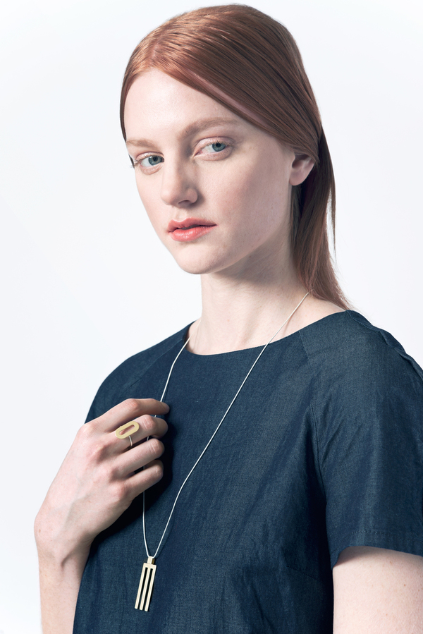 Natalie Joy Tri Line Necklace Natalie Joy Tri Line Necklace