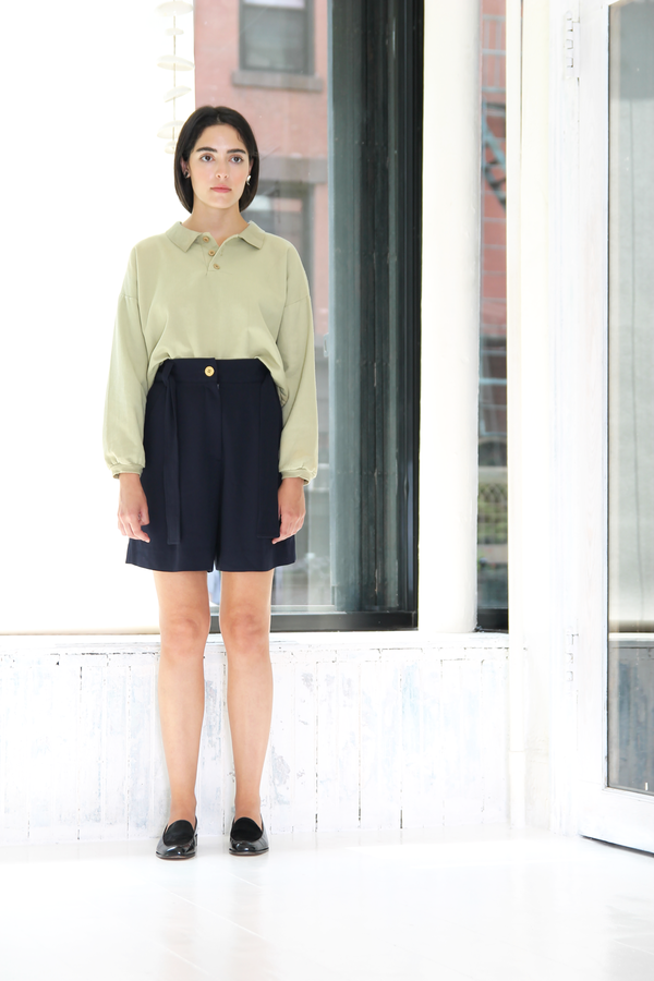 DUO NYC Vintage Cropped Pullover DUO NYC Vintage Cropped Pullover