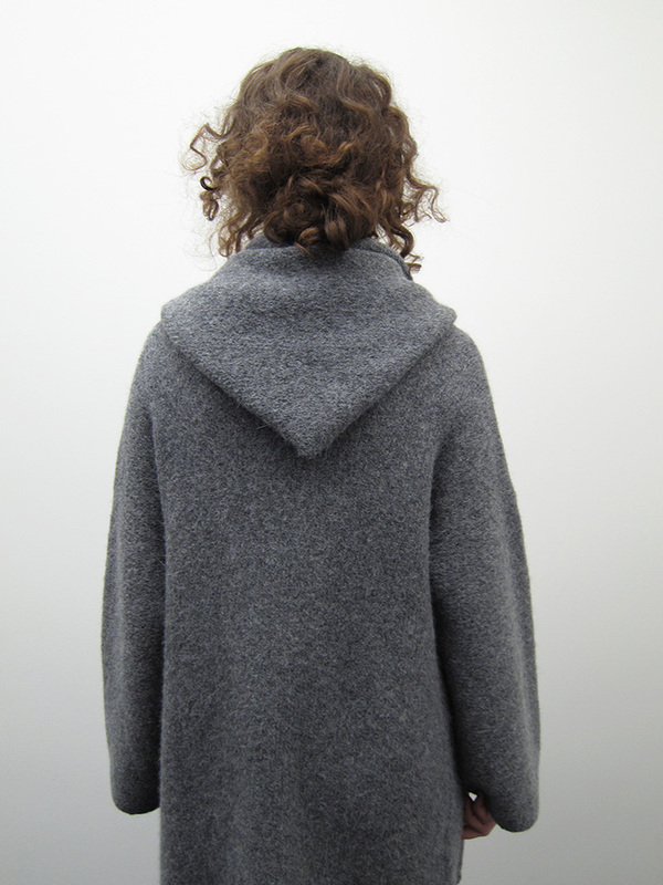 Lauren Manoogian Capote Coat, Charcoal Lauren Manoogian Capote Coat, Charcoal