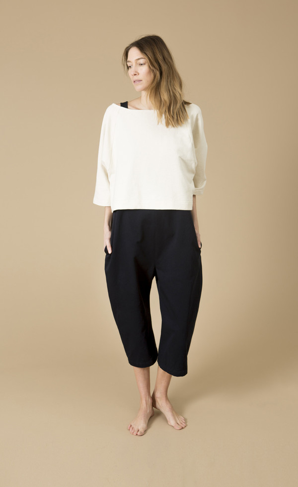 Ilana Kohn Mo Crop, Cream Ilana Kohn Mo Crop, Cream