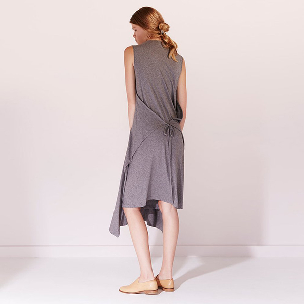 Kowtow Building Block envelope dress - grey marble Kowtow Building Block envelope dress - grey marble