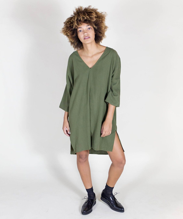 Ali Golden Olive Kimono Tunic Ali Golden Olive Kimono Tunic