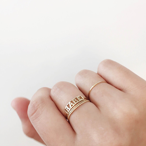 Winden Sis Ring, Sterling Silver Winden Sis Ring, Sterling Silver