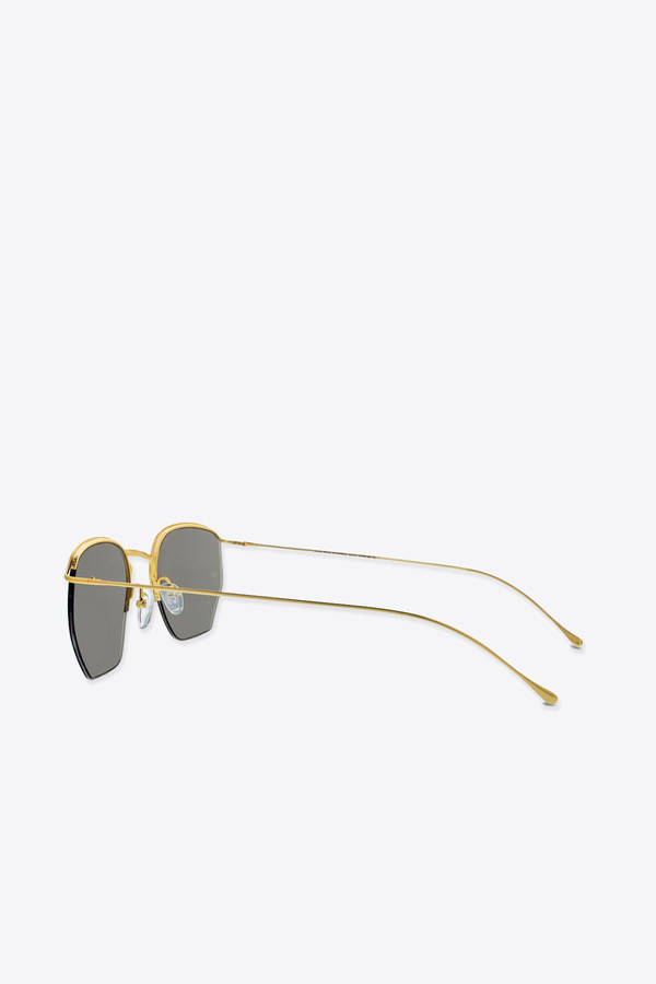 Smoke x Mirrors Geo I sunglasses in gold/light green Smoke x Mirrors Geo I sunglasses in gold/light green
