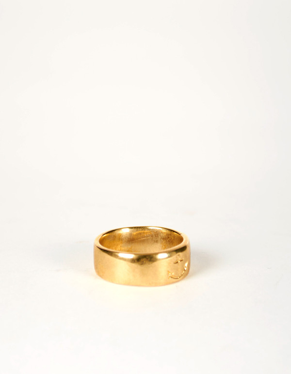 Jon Swinamer Anchor Band Ring Bronze Jon Swinamer Anchor Band Ring Bronze