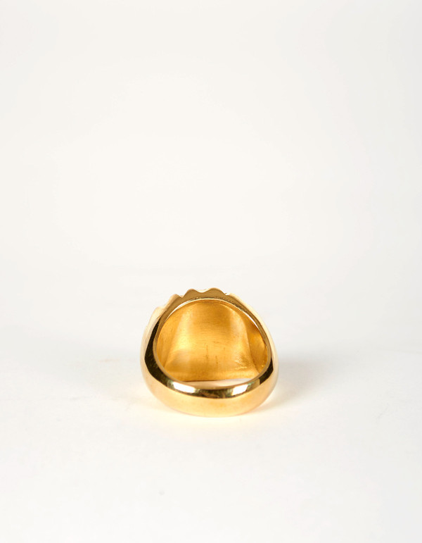 Jon Swinamer Anchor Cap Ring Bronze Jon Swinamer Anchor Cap Ring Bronze