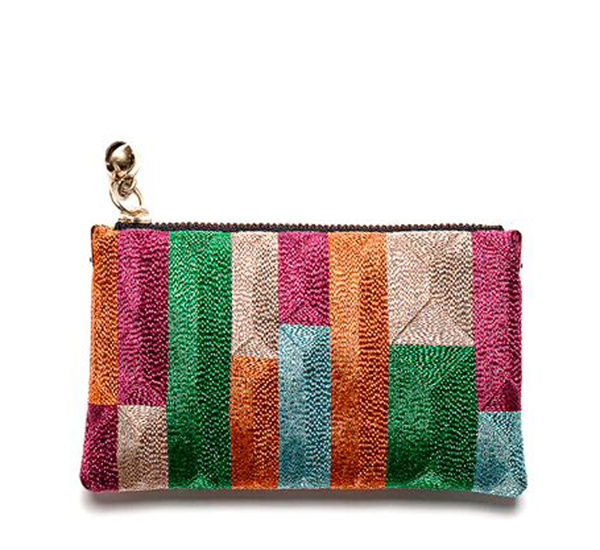 Anne Grand-Clément Tetris Multicolor Extra Small Pouch Anne Grand-Clément Tetris Multicolor Extra Small Pouch