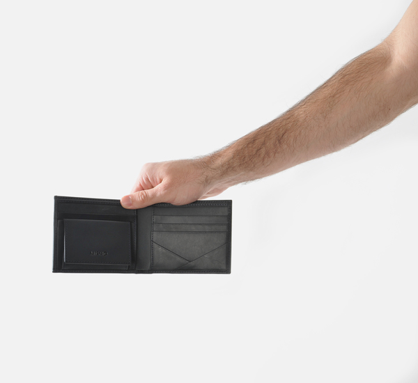 Dark Brown Billfold Wallet by Mismo Dark Brown Billfold Wallet by Mismo