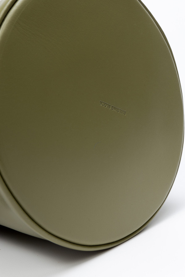 Building Block Bucket in Olive Building Block Bucket in Olive