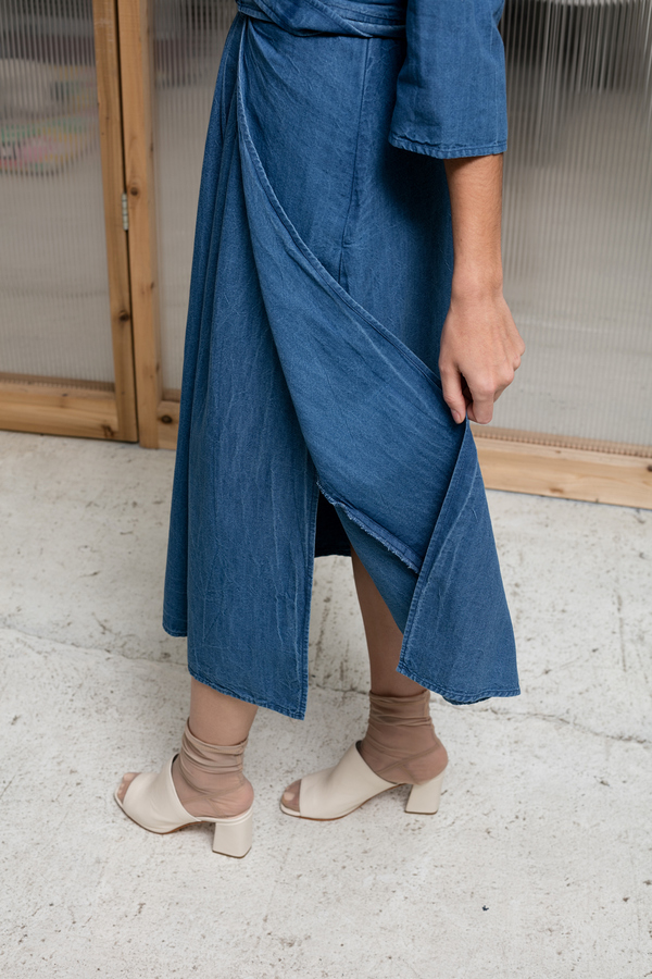 Caron Callahan Hester Dress - indigo Caron Callahan Hester Dress - indigo