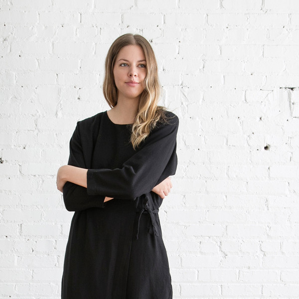 Black Crane Folding Jumper - Black Black Crane Folding Jumper - Black