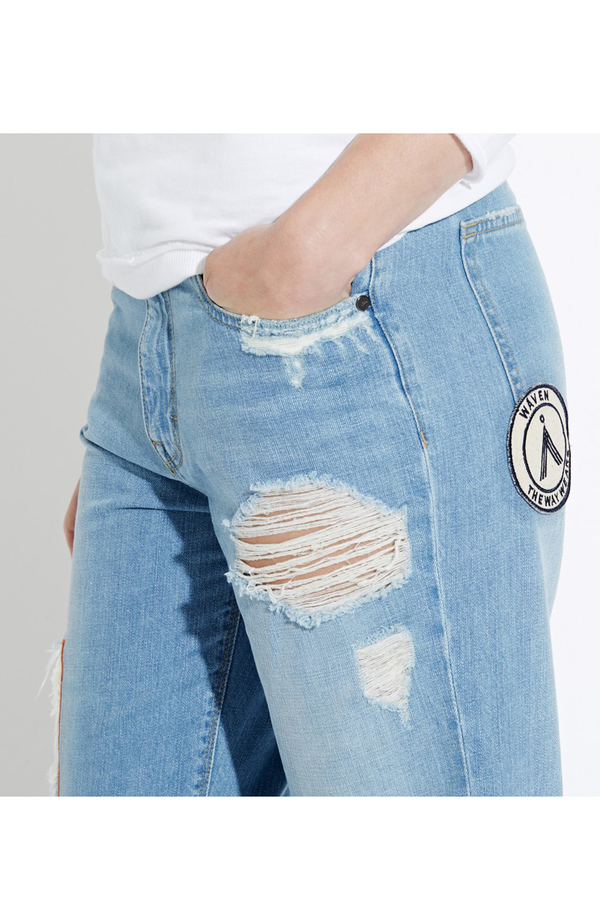 WAVEN Aki Boyfriends Jeans- Idol Blue WAVEN Aki Boyfriends Jeans- Idol Blue
