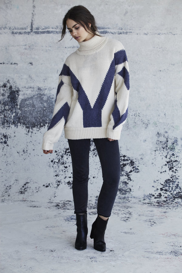 Callahan Chevron Turtleneck Callahan Chevron Turtleneck