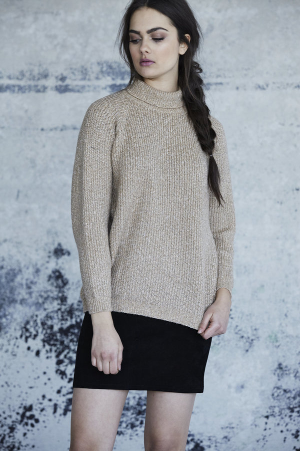 Callahan Heathered Mock Turtleneck Callahan Heathered Mock Turtleneck