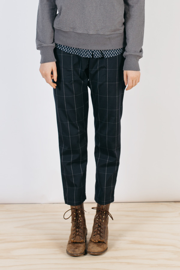 Bridge & Burn Ellis Navy Grid Bridge & Burn Ellis Navy Grid